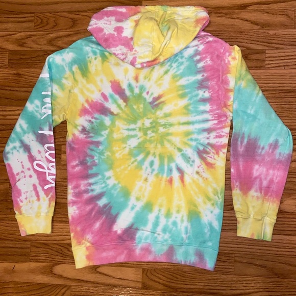 🚨ON SALE!! ⚡️Pink Floyd Tie dye Animals Pullover Hoodie⚡️ - Picture 2 of 5